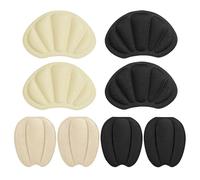 2 Paires D'Autocollants De Langue Et 2 Paires D'Autocollants De Talon, Semelles Anti-Usure, Semelles Antidérapantes, Semelles Souples, Semelles Autocollantes, Accessoires Pour Chaussures