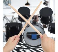 2 paires de 5a/5b bois d'érable Jazz Drum Kit Drumstick Musical Instrument Accessoire5A