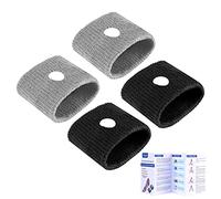 2 paires de bracelets anti-nausées pour le mal des transports pour enfants et adultes - Bracelets d'acupression naturelle pour soulager la nausée en voiture, en mer, en avion et maladie du matin