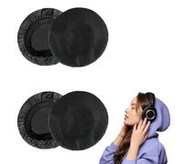 2 Paires de Coussinets en Tissu Flexible pour Casques Audio, Protection Casque Audio, Compatibles avec Solo3, Solo2, HD, MIXR, pour Gym, Sport