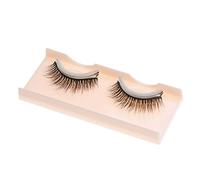 2 paires de faux cils artificiels 3D, cils auto-adhésifs sans colle, extensions de cils doux et naturels, faits à la main, faciles à appliquer ou à enlever.