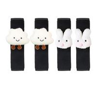 2 Paires De Housses De Ceinture De Sécurité De Voiture, Housses D'Épaule De Ceinture De Sécurité De Dessin Animé Mignon, Accessoires De Voiture pour Filles