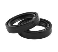 2 paires de joints d'huile d'amortisseur de fourche avant de moto de 2,5 mm compatibles avec DJEBEL 250 RMX250 DR250 DR350 1990-1999 Joint d'huile d'amortisseur pièces de moto automobile