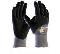 2 Paires de MaxiFlex Ultimate - Gants de Travail enduits Nitrile, Taille:L