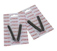 2 paires de patins de frein CMX 72mm noirs pour Shimano XTR, Deore XT V-Brake