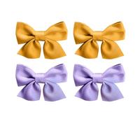2 Paires De Pinces À Cheveux À Nœud, Pinces À Cheveux Pour Enfants, Pinces À Cheveux Mignonnes, Pinces À Cheveux À Nœud Antidérapantes, Accessoires Pour Cheveux, Accessoires Vestimentaires