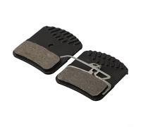 2 paires de plaquettes de frein à disque en résine avec ailettes de refroidissement BR-M8120 M7120 M6120 MT520 MT420 pour SAINT M820 M810 pour ZEE M640 - 2 paires de plaquettes de frein organiques