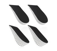 2 Paires De Semelles Augmentant La Hauteur, Semelles Augmentant Élastiques, Coussinets De Talon Augmentant, Semelles Intérieures De Chaussures De Sport
