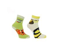 2 Paires De Socquettes Drôles De Petites Bêtes Taille 19-22