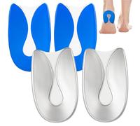 2 Paires De Talonnettes Autocollantes, Talonnettes En Forme De U, Talonnettes Souples, Talonnettes Élastiques, Talonnettes Antidérapantes, Accessoires Pour Chaussures