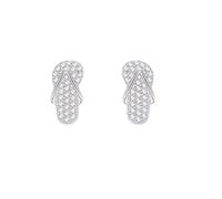2 paires de tongs Stud boucle d'oreille pour les femmes drôle argent hawaïen sable plage sandales pantoufle Post boucles d'oreilles bijoux cadeaux, Pack de 4 boucles d'oreilles individuelles