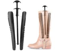 2 paires d'élargisseurs de bottes, Shaper de bottes, tige d'arbre de bottes, Shapers de chaussures, inserts de bottes, support de forme avec poignée pour chaussures pour femmes et, barelles de bottes
