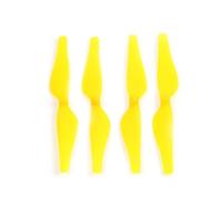 2 Paires d'hélices, compatibles avec DJI, hélices à dégagement Rapide for Drone Tello, Accessoires for hélices for Drone Tello(2Pairs Yellow)