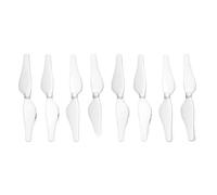 2 Paires d'hélices, compatibles avec DJI, hélices à dégagement Rapide for Drone Tello, Accessoires for hélices for Drone Tello(4Pairs White)