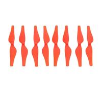 2 Paires d'hélices, compatibles avec DJI, hélices à dégagement Rapide for Drone Tello, Accessoires for hélices for Drone Tello(4Pairs Red)