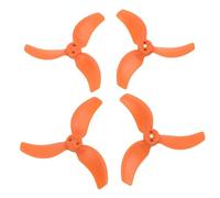 2 Paires d'Hélices de Drone FPV, Ailes à 2 Pales pour Machine de Déplacement, Hélices (Orange)