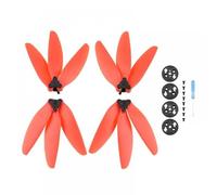 2 Paires d'hélices de Remplacement compatibles avec des modèles 1 et 2 modèles à Faible Bruit Conception de libération Rapide 4726cw 4726ccw l'hélice(Red)