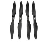 2 Paires d'hélices en Fibre de Carbone 1255, 1355, 1455, 1555, 1655, 1755, 3K, compatibles avec Tiger et quadricoptère motorisé(1655 Propeller)