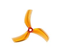 2 paires d'hélices PC tripales 90 mm-3 à conduit, adaptées aux drones FPV Racing Freestyle de 3,5 pouces. Pièces de rechange(Whisky 1.5mm 2Pairs)