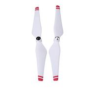 2 Paires Hélices de RC Drone, CW CCW Lames d'hélices Auto-Verrouillantes Accessoire pour Phantom2 / 3 E300 RC Quadcopter(Blanc + Rouge)