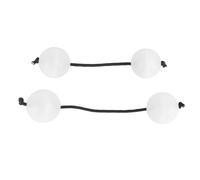 2 Paires Kashaka Shaker, Aslatuas Rhythmic Ball Classique Africain Aslatua Shaker Afrique de L'Ouest Musique Oeuf Orff Instrument de Rythme de Percussion à une Main