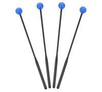 2 Paires Maillets de Xylophone pour Garçon et Filles, Lot, Marimba | Caoutchouc et Abs, Surface Lisse, Poids Équilibré, Toucher Confortable, pour Tambour à Langue et Percussion