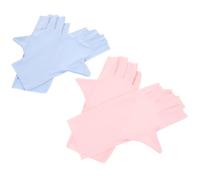 2 Paires Mitaines Anti UV en Nylon, Fingerless, Protection | Protection UV Manucure, Accessoire Manucure Ongle, Fournitures pour Nail Art, pour Ongles en Gel