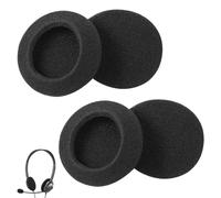 2 Paires Mousse Casque,Coussinets d'oreille de Rechange pour Casque Logitech - H330/H340/H390/H609/H760,Remplacement Mousse Coussinets d'oreille pour Casque Écouteurs(Noir)