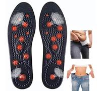 2 Paires semelle de massage magnétique, semelles magnétiques amincissante, semelle orthopédique, résistance à l'usure pour le massage quotidien,L,2 Pairs