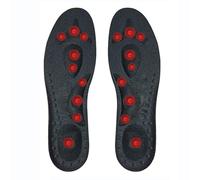 2 Paires Semelles Magnétiques Amincissantes, Semelles D’acupression Aimanté, Semelles Orthopédiques, Thérapie Magnétique, Réflexologie Plantaire,L,2 Pairs