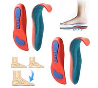 2 paires semelles orthopédiques,Semelle Epine Calcaneenne, Semelle Anti Douleur Talon Soulagement efficace Des Pied Plat, Jambes Arquées, Tendinite Tendon Achille, Hallux Valgus, Amortissante (L)