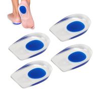 2 Paires Semelles pour épine calcanéenne,Talonnette Epine Calcaneenne Coussinets,Protège Talon Silicone Semelle Talonette en Gel Innovantes Coussinets pour Talon Gel,Tendinite Tendon Achille Orthèse