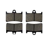 2 Pairs Of Avant Plaquettes De Frein Avant Et Arrière De Moto, Pour Yamaha Yzfr6 Yzf600rr 1999 2000 2001 2002 2003 Yzfr1 Yzf1000 2002 2003 Yzfr6s 2001 2002 ""Nipseyteko