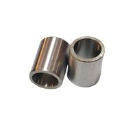 2 paliers lisses en acier de 17 mm de diamètre intérieur - Douilles résistantes aux hautes températures et à l'usure for applications miniatures(17x24x18mm)