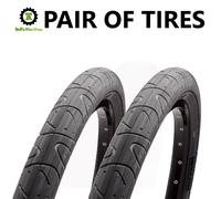 2 Paquet : Pneus Maxxis Hookworm 24x2.5 Noir Fil SC BMX Cruiser 24" Vélo - PAIRE