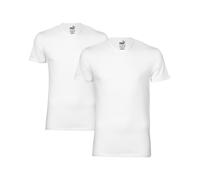 2 Paquet Puma / Blanc / Taille S / T-Shirt Crew Pour Hommes À Col Rond