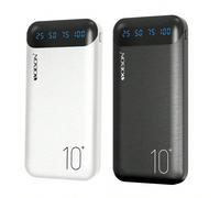2 paquets batterie externe 10 000 mAh, chargeur portable avec 2 sorties USB, compatible avec Xiaomi, Oneplus, smartphones et tablettes, etc. Charge super rapide, affichage LED de la batterie, ports US