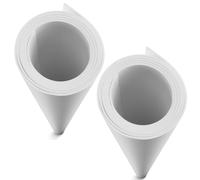 2 Paquets Blanche Mousse EVA 3mm, MEARCOOH 150cm*90cm Grande Taille Mousse EVA Cosplay, EVA Foam densité 86kg/m3 pour les costumes de cosplay, l'artisanat, les projets de bricolage (2PCS 3mm Blanche)