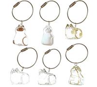 2 paquets de clés de coiffure pour chats ensemble comme bouteille commémorative pour animaux de compagnie pour sauver la fourrure, les accessoires pour animaux de compagnie NO.3 and no.6 2 pièces