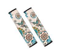 2 paquets de housses ceinture sécurité patte chien, couvre-ceinture voiture, accessoire automobile souple, protecteur coussinet d'épaule