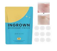 2 paquets de patchs pour cheveux incarnés, patchs capillaires hydratants, autocollants de débouchage des pores, solution de lissage douce pour hommes femmes aisselles jambe bras barbe