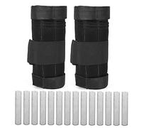 2 paquets de poids de cheville réglables, enveloppes lestées de jambe chargeables de 1 kg/2 kg/3 kg pour femmes et hommes, entraînement de force, fitness, course à pied et perte