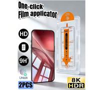 2 paquets de protecteurs d'écran en verre trempé sans poussière HD, résistant aux explosions et aux rayures, compatibles avec Galaxy S26 S25 S24 A56 A36 A16 A26/Note 14 13 Pro 4G 5G/ Poco/ 17 Series,