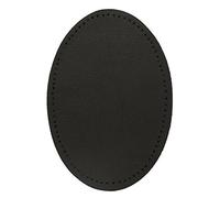 2 Patchs ovales en similicuir. Coudière/genouillère pour vêtements, jeans, pulls, pantalons, travaux de couture. 14 x 10 cm