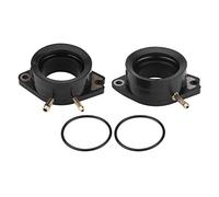 2 PC Carburateur Interface Adaptateur, Keenso XV750 Carburateur Pipe d'Admission Bottes Joint Moto Carb Adaptateur