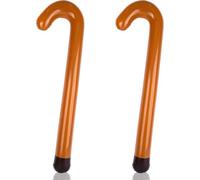 2 pces de cannes jouets gonflables Cannes jouets gonflables, Drôle d'idée Vieillesse Accessoires de costumes, Canne gonflable pour les enfants 100 jours d'école