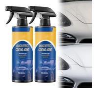2 Pcs 120ml Advanced Car Quick-Acting Coating Agent Spray,Quick Effect Coating Agent,Car Care, Renovation, And Paint Repair, Suitable for All Cars