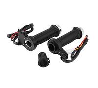 2 pcs 12V Poignées Chauffantes Chauffe-Moto Serrage Chauffé pour 7/8 22mm Guidon de Moto Universel Nouvelle Version pour Moto/Vélo/VTT (B)