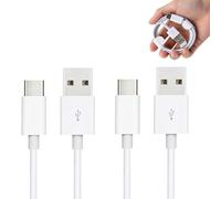2 Pcs 1m Câble USB-A vers USB-C Câble pour iPhone 17 16 15 Voiture, Câble USB C pour Voiture pour Apple CarPlay & Android Auto, Charge Rapide pour iPhone 17/17 Air/17 Pro/16/15, iPad, Samsung, Google