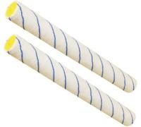 2 Pcs 20 Ih Roller Sleeves, Rouleau à Peinture Professiol, Manchon De Rouleau De Peinture en Microfibre, pour Peindre Les Murs D Plafonds, Short Hair